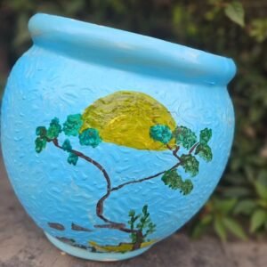 Hand Painted Pot  of Sunshine