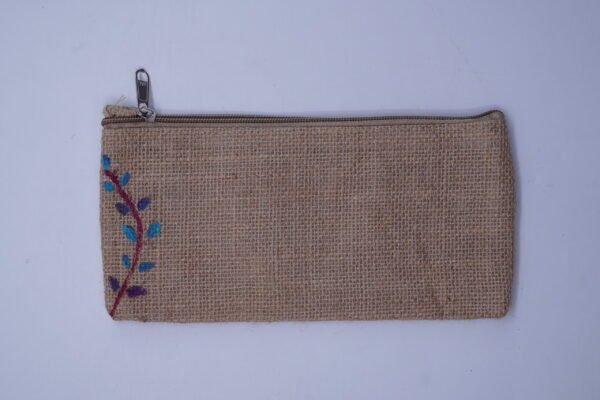 Inticrate design hand painted jute pouch Inticrate Design Hand Painted Jute Pouch