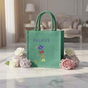Green Jute Bag