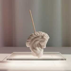 Graceful horse candle
