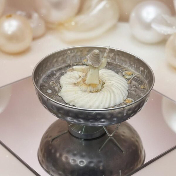 Swirling rumi candle for home decor