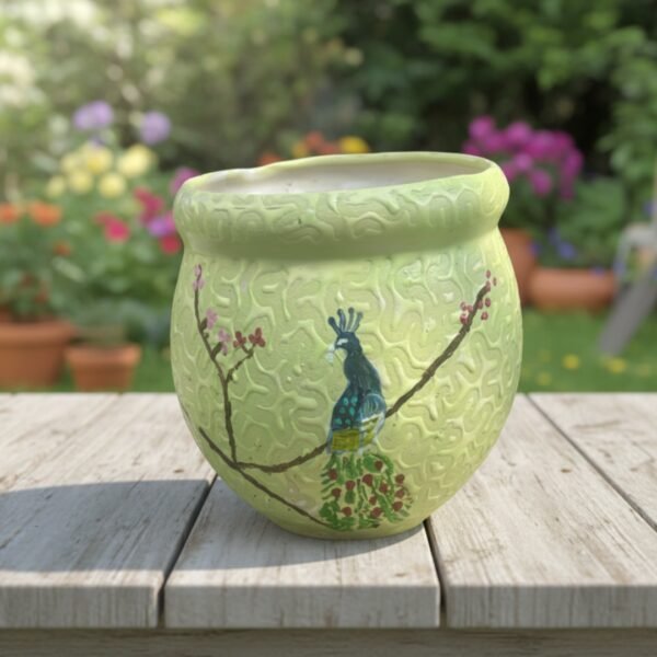 Hand Painted Pot