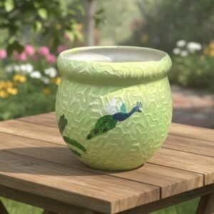 Hand Painted Pot