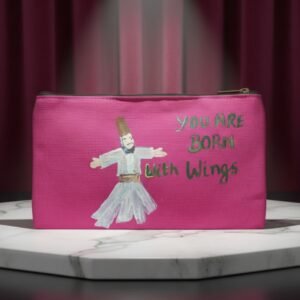 Pouch Hand Painted Jute Pouch