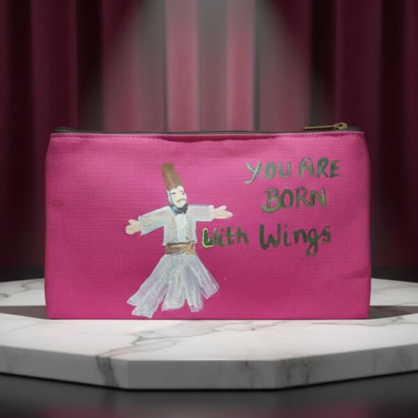 Pouch Hand Painted Jute Pouch