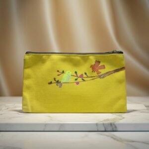 Hand Painted Jute Pouch