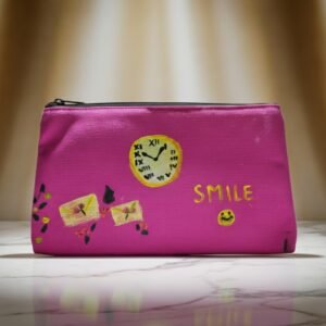 Hand Painted Jute Pouch